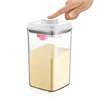 POP storage container is the perfect noodle storage , Ideal size for ground coffee and beans, rice, flour and more