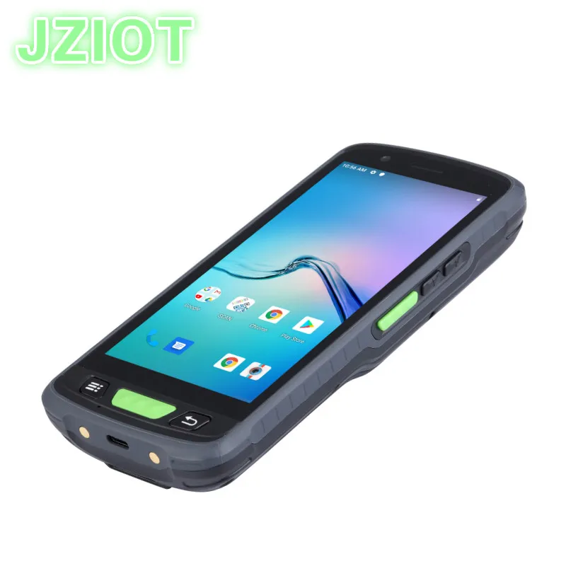 

JZIOT V9100 Manufacturer Price 5.5 inch Android 9.0 OS Rugged PDAs Handheld Smart Phone PDA with 2D Honeywell Barcode Scanner