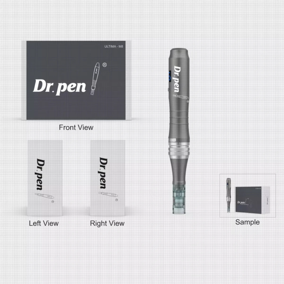 

New design electric derma pen Dr pen ultima M8-c medical grade mts pmu nano dermapen m8 with OEM ODM