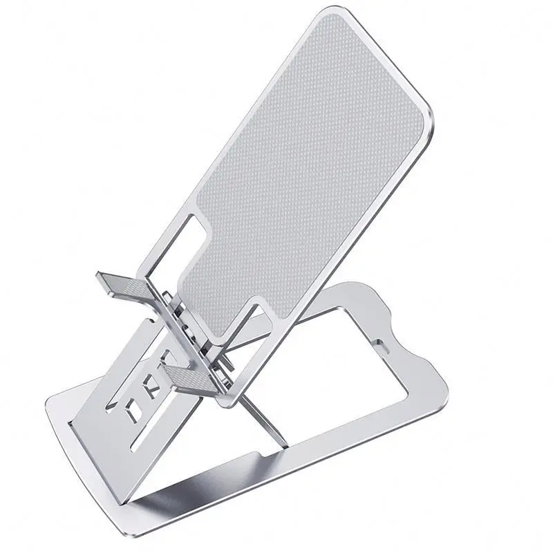 

Foldable phone holder stand HOP4j mobile phone holder stand, Gray,silver