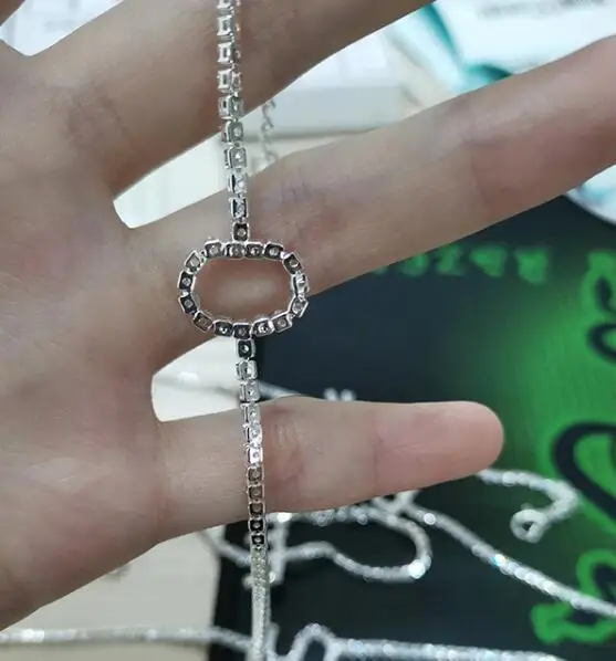 
New 26 Letter Name Anklet Personality Tennis Bracelet Letter Foot Chain Foot Jewelry 