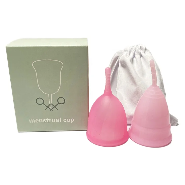 

copa menstrual buena calidad silicona medica suave muestra gratis certificado iso 13485 copa menstrual, Purple /blue/ pink/transparent/customized color
