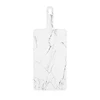 CE FDA Standard Rectangle Melamine Custom Printed Serving Tray With Marble Print Tasteless Heavy Metal Free Matt Finished