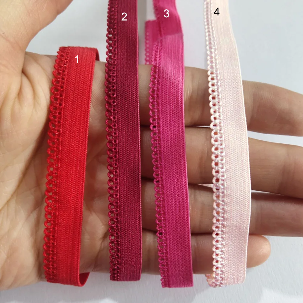 

Underwear webbing bra accessories decorative elastic band trims, White,black,light blue