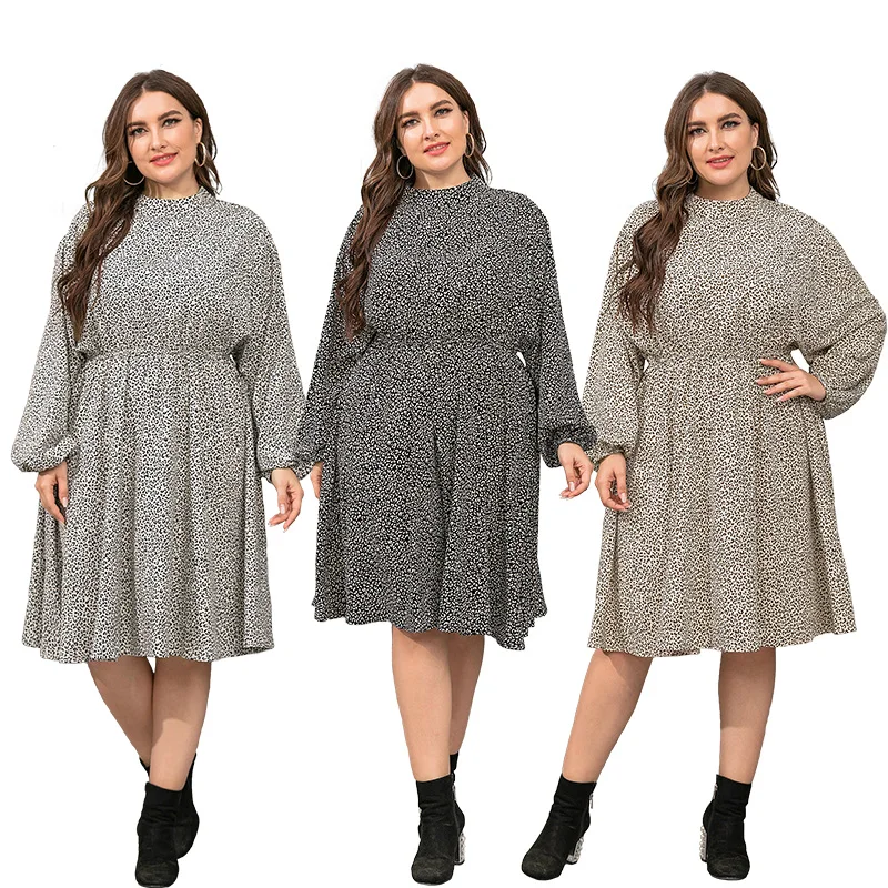 

Top Selling Multi Color Plus Size Casual Dresses Women Lady Elegant