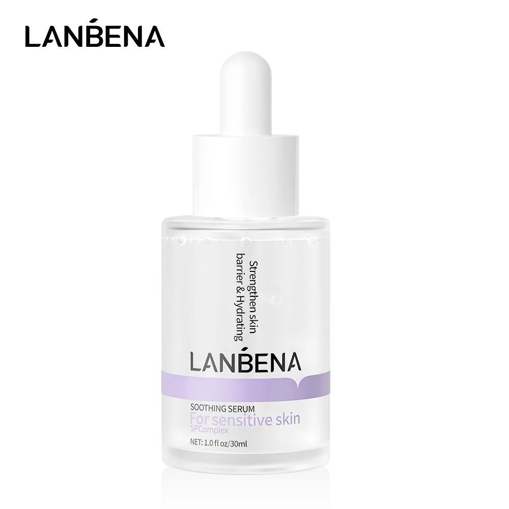 

LANBENA Soothing Serum Hydrating Repair Redness Sensitive Skin Maintenance Skin Barriers Hydrating Plumping Skin Care Serum