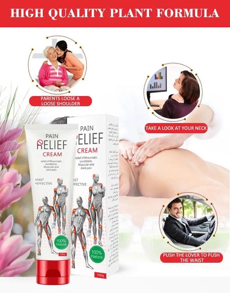 Muscular,  Arthritic and Shoulder Pain Relief Body Massage Cream