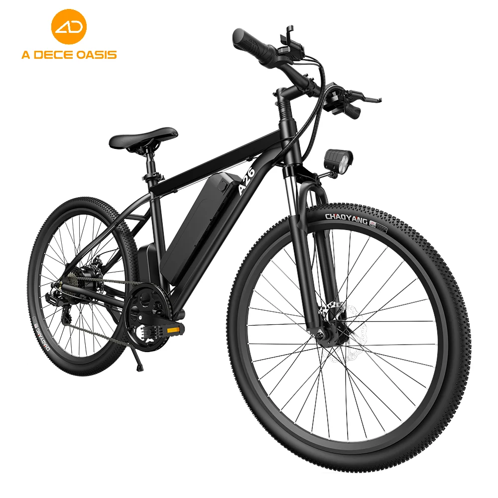 

New arrival Door To Door ADO Bike A26 Electronic Bicycle Road City Electric foldable Brushless Motor electronic bike, White/bkack