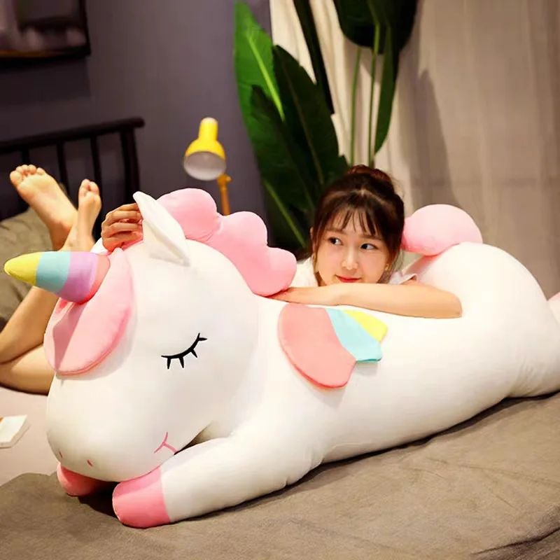 

Dinosaur Plush Toy Wholesale Soft Unicorn Pillow Kawaii 30CM Plush Unicorn Toys for Girls Gifts CustomPeluches Dolls