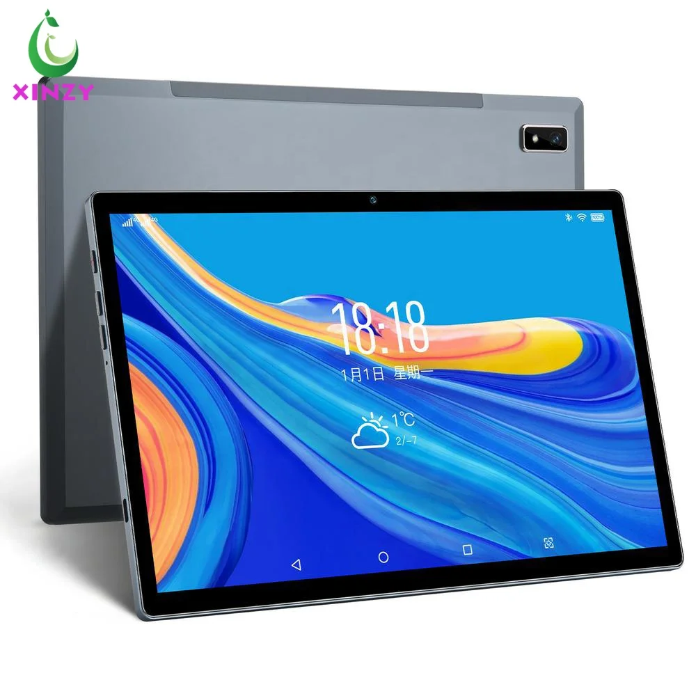 

XINZY Cheap Price Best Selling P40 Tablet 5G Wifi Dual Band Laptop Computer With Keyboard Tablet Pc 110.1"Wifi, Gold