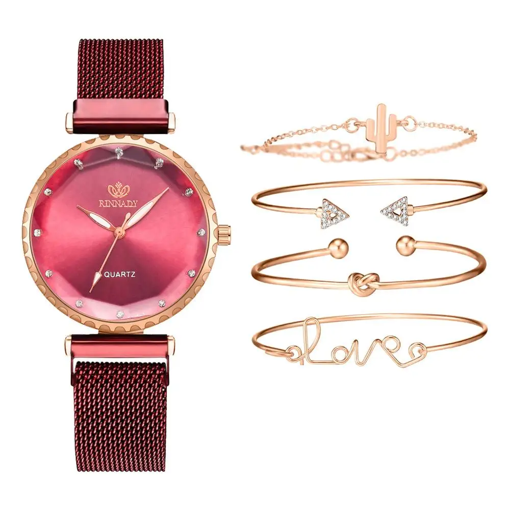 

2020 new ladieswatches classic quartz watches stainless steel watch, As pic