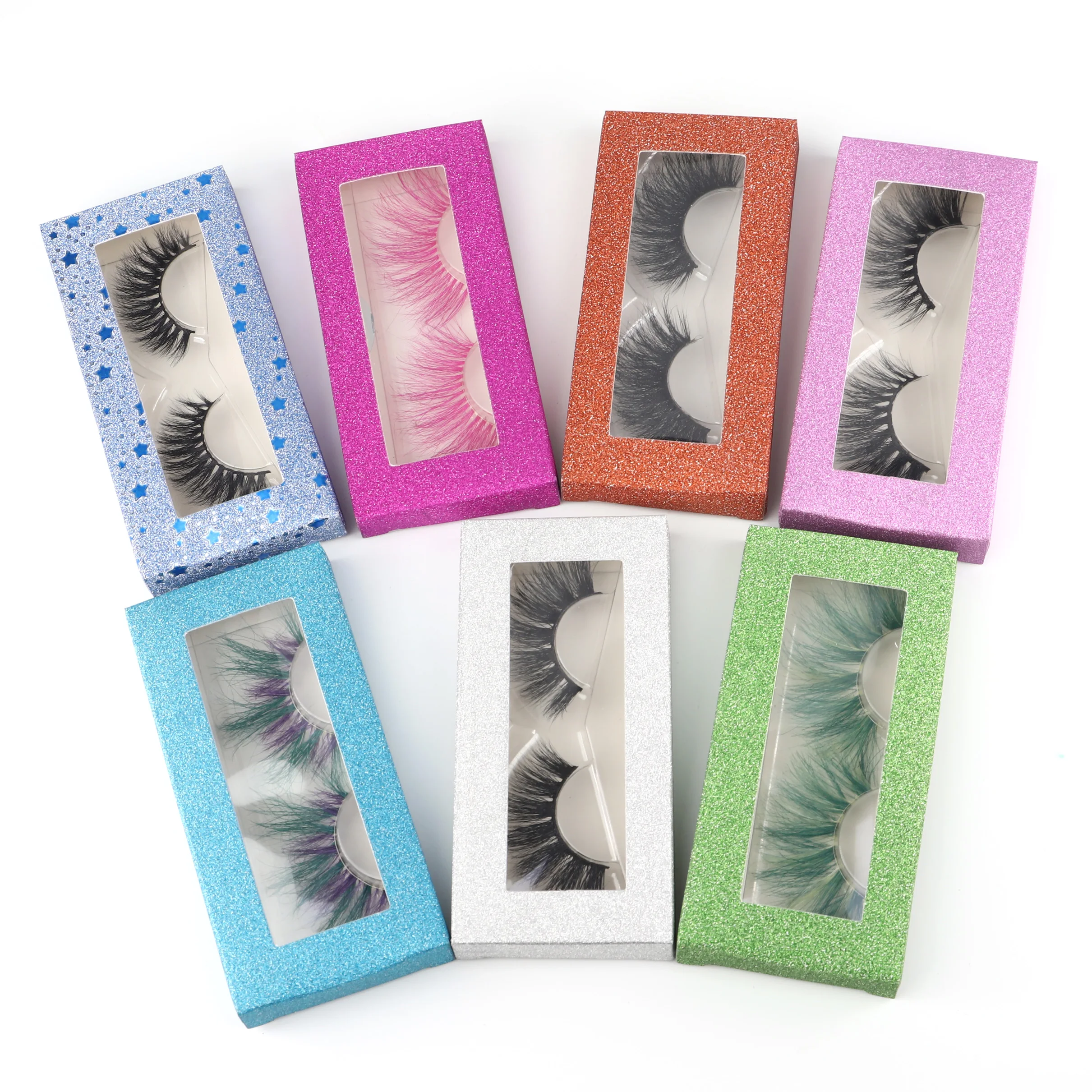 

Cruelty free lashes vendor free sample 5D 25mm mink eyelashes