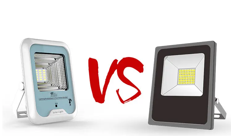 电池户外照明太阳能充电遥控泛光灯