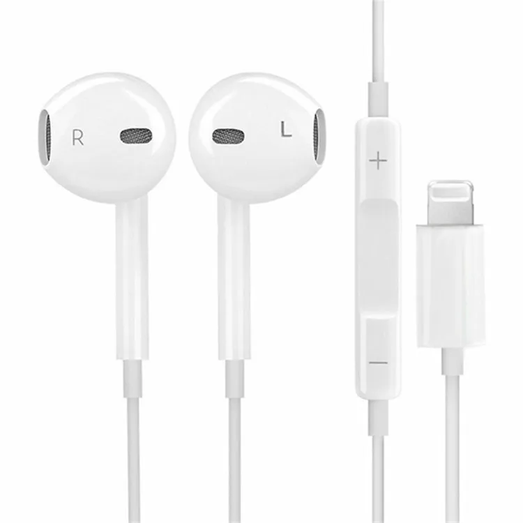 

Mobile Phone 3.5Mm Jack Wired Earphone Earpod Hand Free Earbuds Auriculares Headset For iPhone Earphone For Apple Earphone, White and black