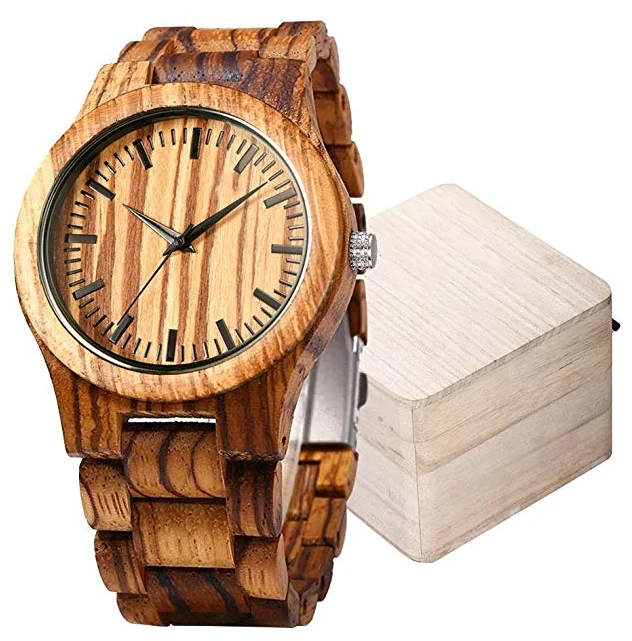 

Wholesale cheap custom wrist fashion men wood watch