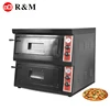 2 layers commercial tabletop pizza oven equipments for restaurants,fast pizza oven baking machine