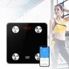 Four-point Type Health Scale Metal Bonding Point and Weight Measuring Function bluetooth bathroom scale