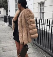 

Women Faux Fur Coat Winter Teddy Coat Fluffy Jacket Vintage Overcoat Wool Coat