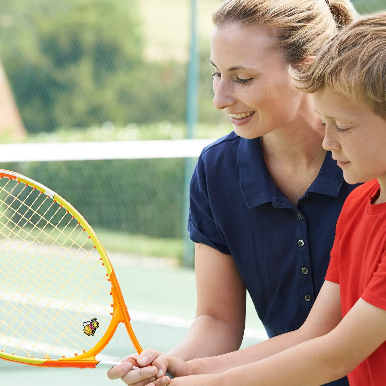 Custom Cute Tennis Racket Vibration Dampener Soft Silicon Racket