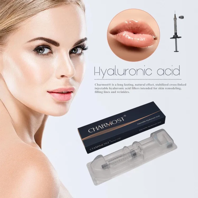 

CE approved CHARMOST no needle dermal filler for lips 1ml 2ml 10ml 20ml