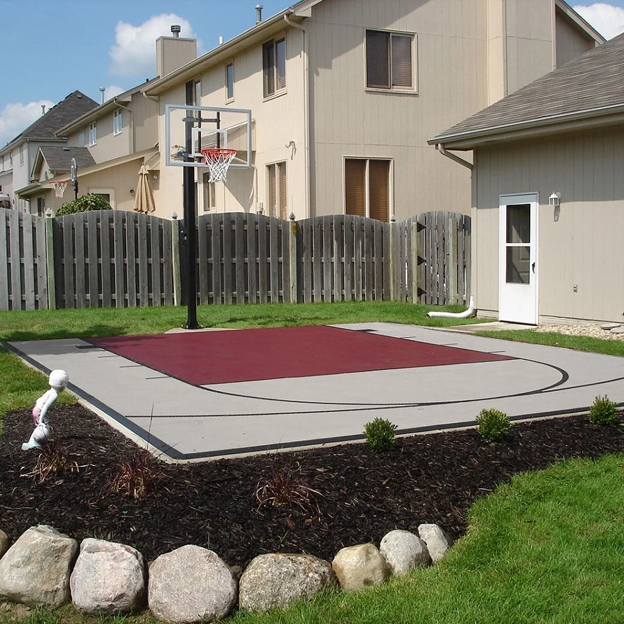 

20x25 feets 2021 Anti-slippery well-selling interlocking tile easy assemble for sports with Jordan logo