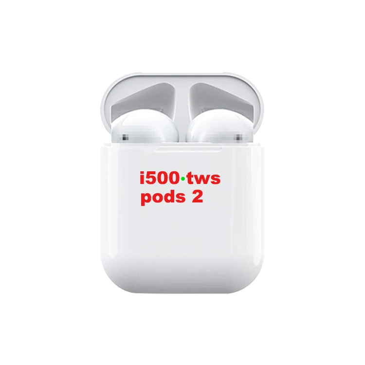 gps rename i500 tws i200 tws 1:1 pods 2 Blue tooth Earphones Sensor Wireless Headphone Pop-up Headset Wireless Charging Earbuds