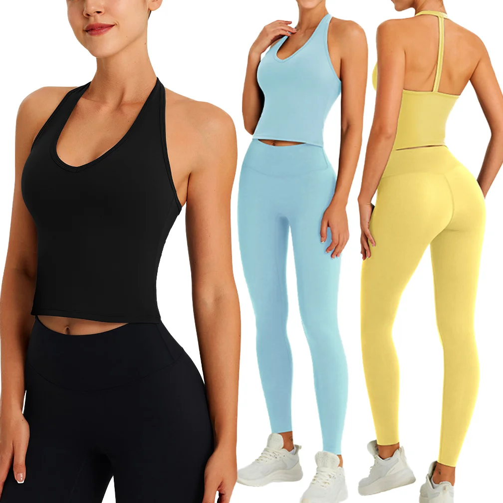 Quick-Dry Three Piece Set High-Waisted Yoga Set