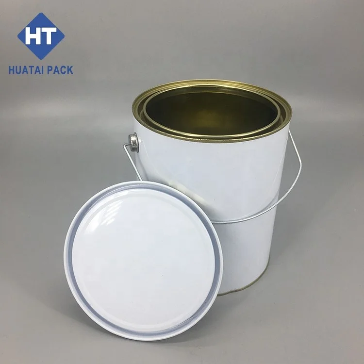 Empty Round Paint Cans Containers Triple Tight Lid Pint Quart Gallon Sizes Buy Empty Round