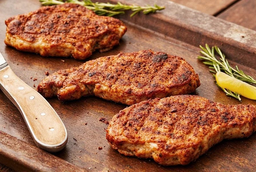 Pork Chops With Caramelized Crust
