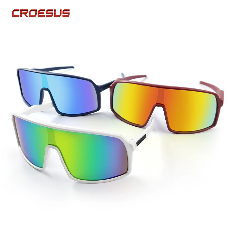 

Custom Logo Vendor Men Oversized Frames Outdoor Sport Cycling Running Uv 400 Sunglasses PC