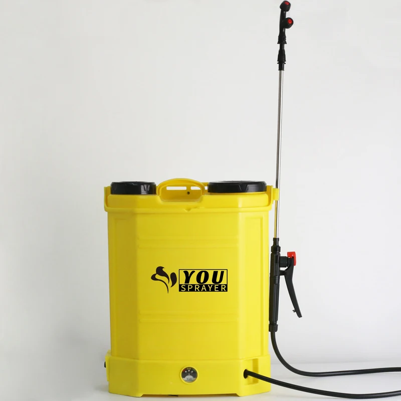 

20L knapsack agricultural automatic spray electric sprayer pump, Yellow or oem