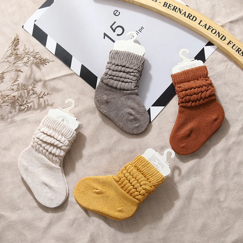 

Spring Autumn Children Baby Cotton Socks Girls Ruffle Edge Toddler Kids Socks