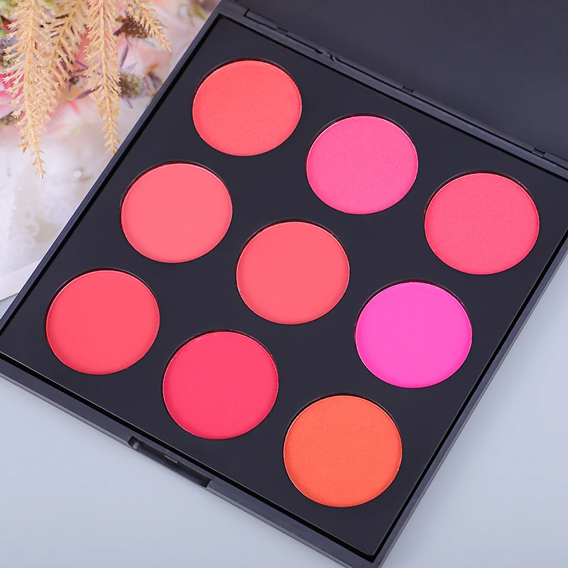 

9Br OEM Manufacturer Cheek Makeup Long Lasting Private Label 9 Colors Makeup Blush Palette