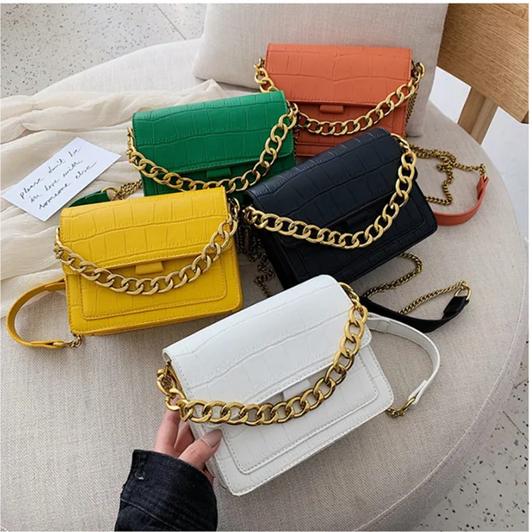 

Trendy fashion handbags summer 2020 lady small square luxury handbags purses handbags women shoulder bag