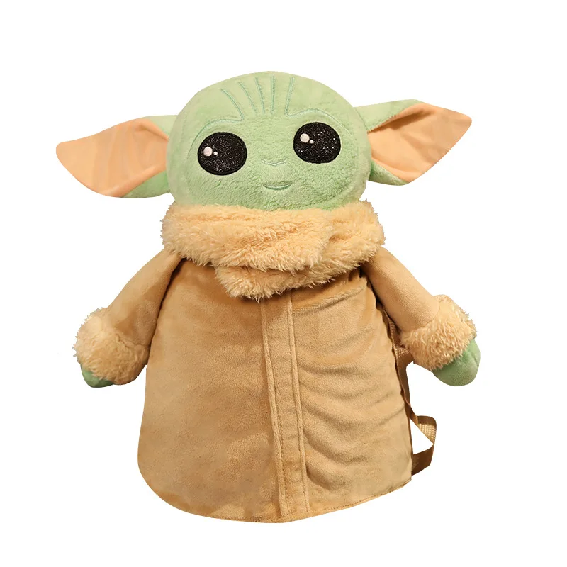 

Wholesale New Baby Yoda Backpack Plush Toy Cute Alien Doll, Customized color