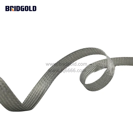 Flat tinned copper braid, 1/6'' width, 50' Length - ANKUX.COM