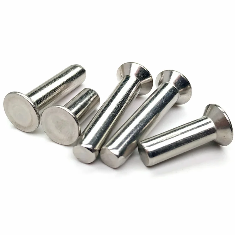M8M10M12 Stainless Steel SS304 CSK Head Solid Rivet DIN661| Alibaba.com