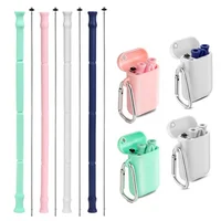 

Silicone Foldable Reusable Collapsible Straw With Brush White Box Silicone Straw Case