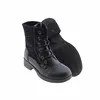 Season new products British style trend retro wild Soft Waterproof Black Military Martin ankle Boots for women