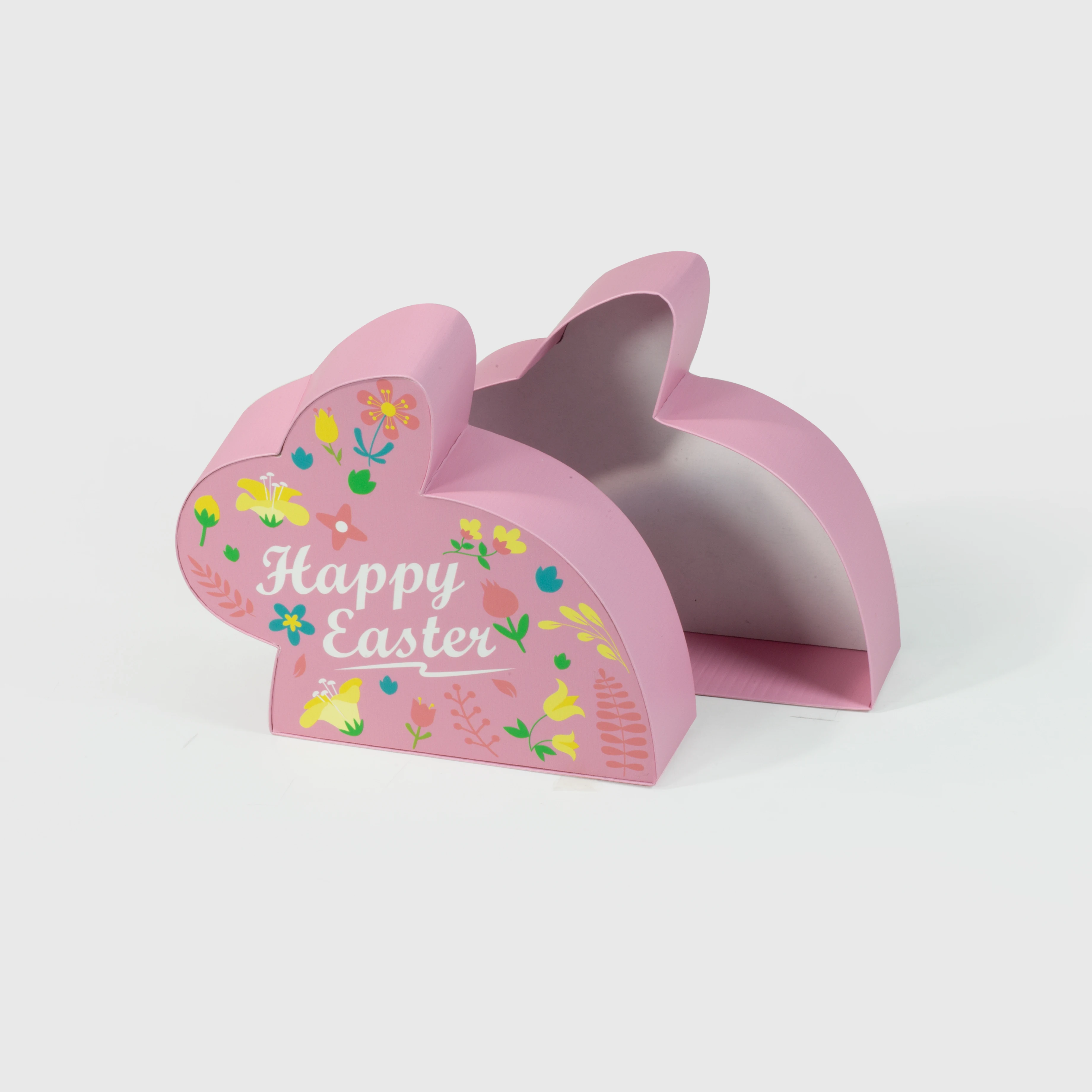 

Easter Gift Box Customized Logo Boutique Rabbit Shape Gift Box Packaging Easter Boxes