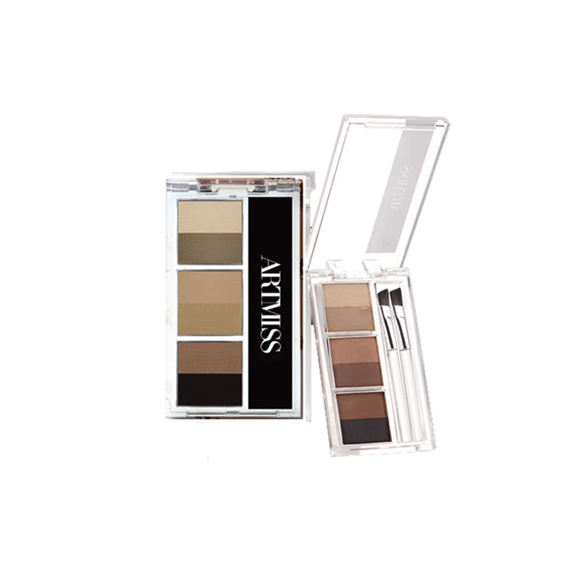 

Best selling cosmetics 6 colors eyebrow brush long lasting makeup eyebrow powder