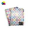 High Quality School Supplies Plastic Cover Index Sprial Bound Note Book