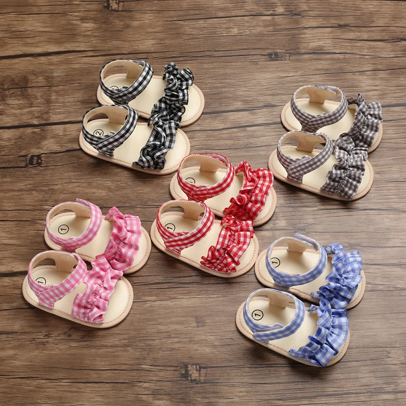 

Wholesale baby shoes soft bottom 0-18 months baby sandals girls shoes