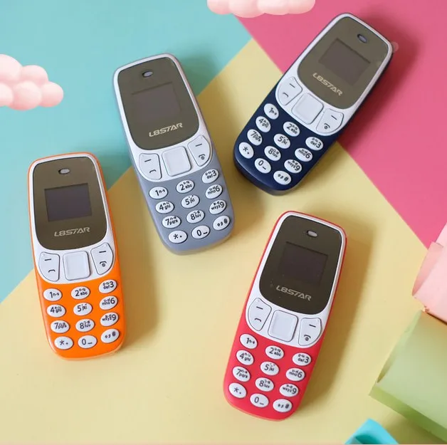 

Mini mobile phone factory direct sales GSM BM10 BM60 BM70 mini small size dual card dual standby mobile phone