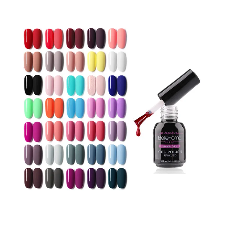 

Mirror Effect Nail polish Brand 6 Bottles Nail Polish Cheap uv Lamp Gel for Home Salon
