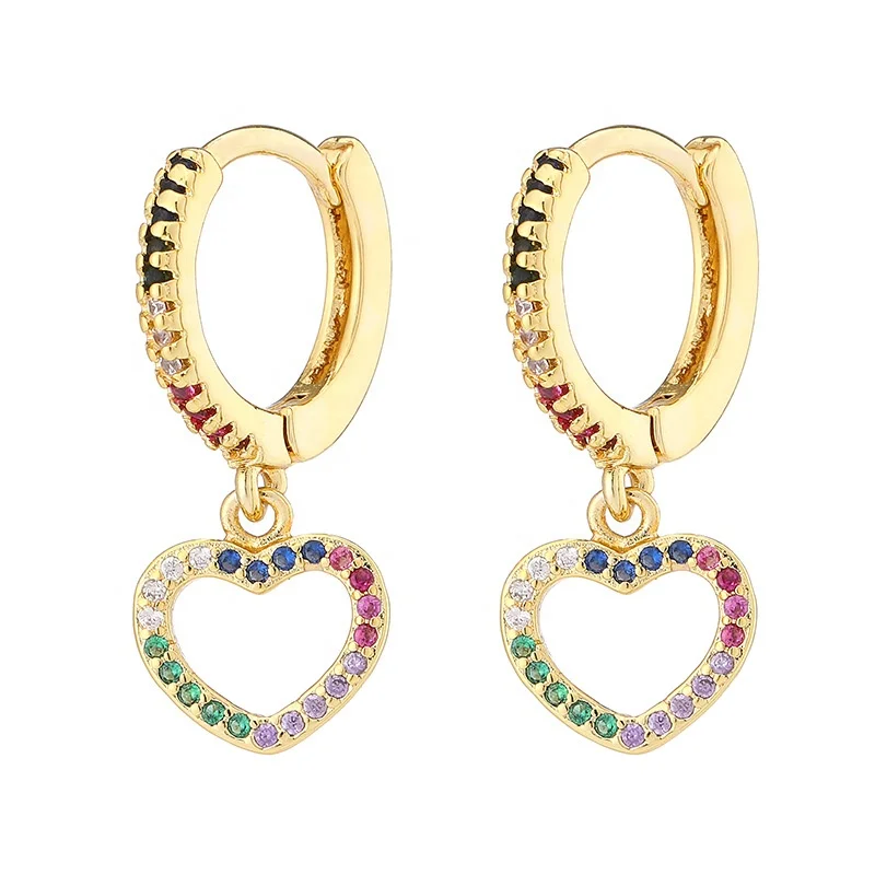 

2021 new design colorful crystal zircon earrings trendy snake butterfly hanging crystal earrings for women handmade earring