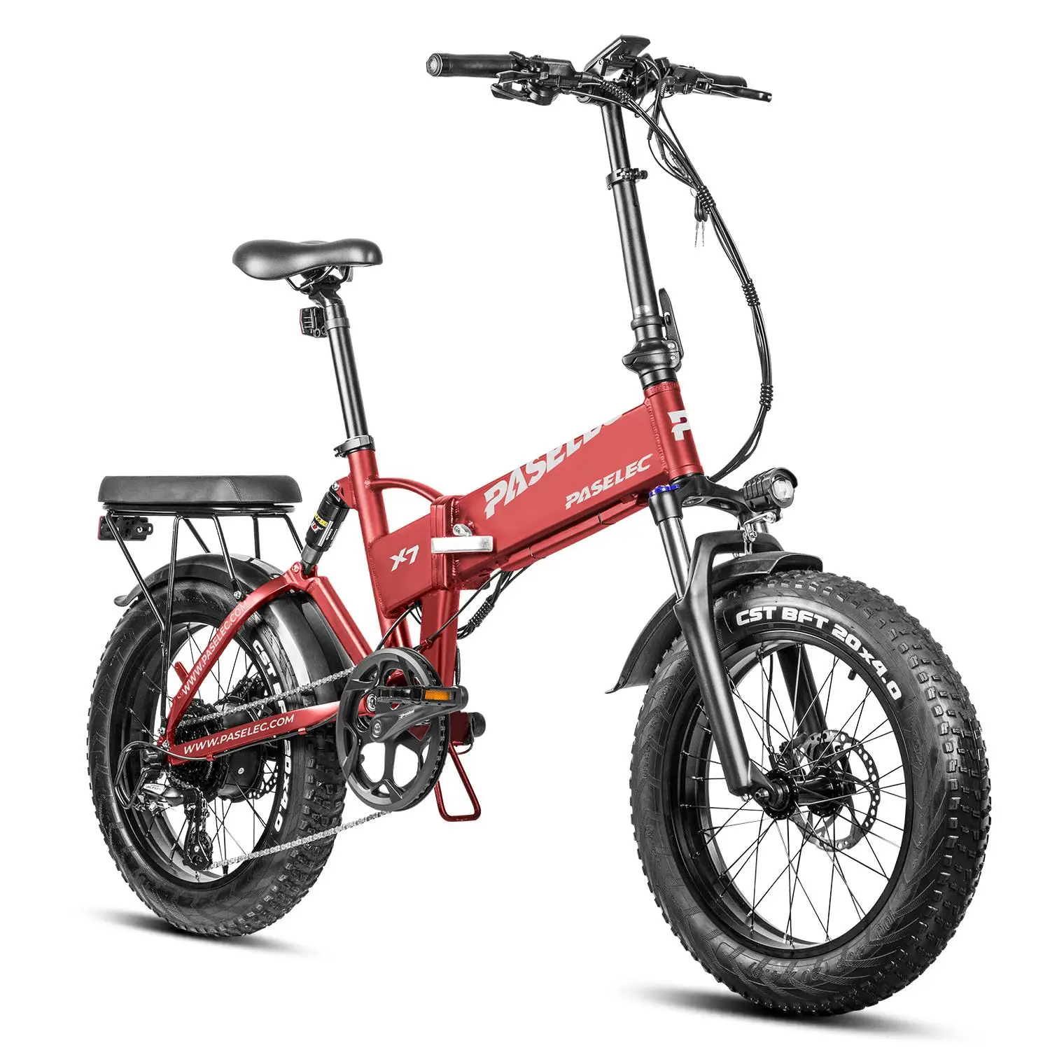 

PASELEC new arrival wholesale Full Suspension and electric folding bike folding sport mountain bicycle All Terrain ebike
