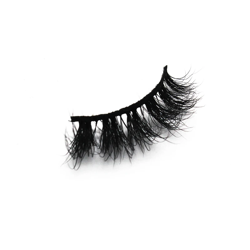 

Luxury wholesale 8mm-15mm real Mink Lashes super fluffy Private Label Top quality new Style pure mink eyelashes cruelty free, Black