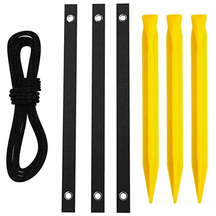 

Yard Garden Tools Accessories Ground Stakes Anchors Plant Grow Fixed Stick Support Anchor Kit