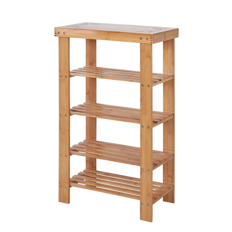 
Eco-Friendly Bamboo Shoe Rack Organizer Storage Shoe Racks Online Multi Tire For Home 